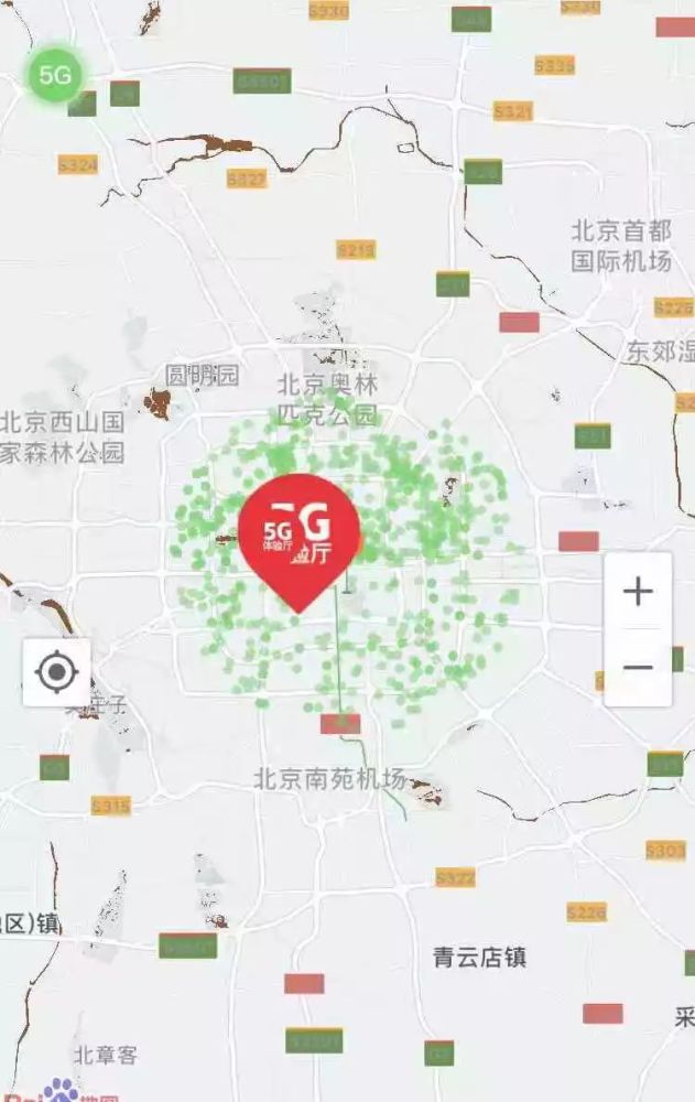 想知道5g覆盖范围?查查地图就知道了