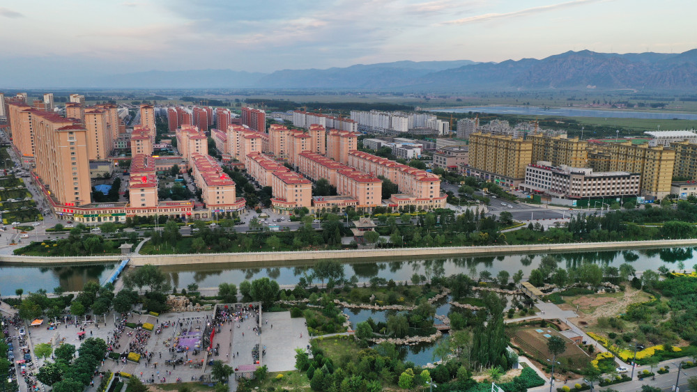 山西广灵湿地颐养塞上水城