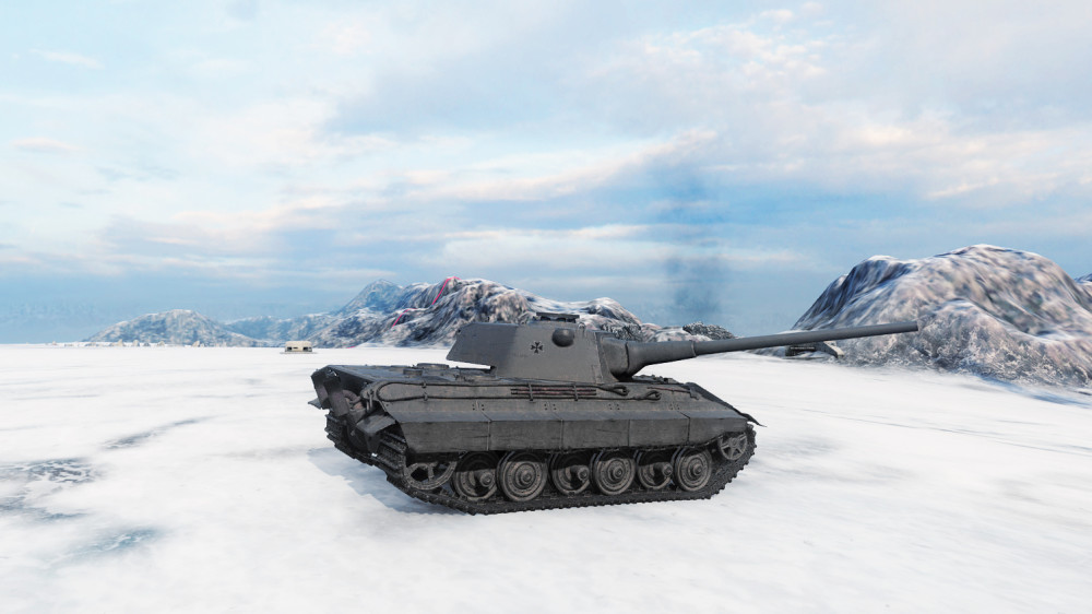 e50m有着游戏中顶级车当前版本超强的精准度,帅气的外形在坦克世界德