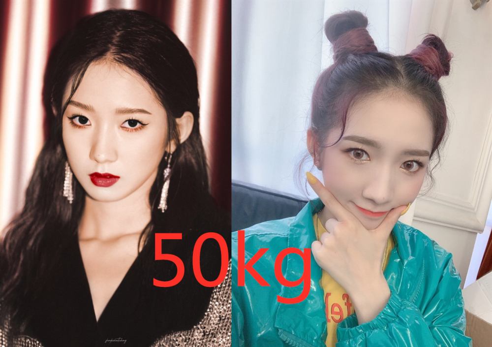 火箭少女体重曝光,张紫宁没啥,吴宣仪没啥,看到她:酸了!