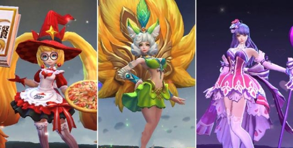 三   妲己 安琪拉加王昭君(伏地魔组合)