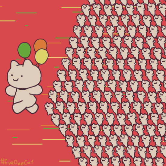 超火的"追火车猫"表情包……怎么这么魔性哈哈哈哈哈