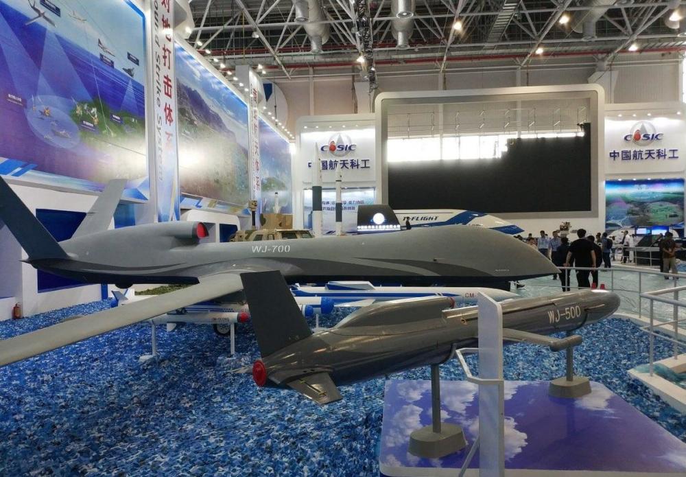 图为wj700无人机然而我国对于新型无人机的研发却并未就此止步,2018年