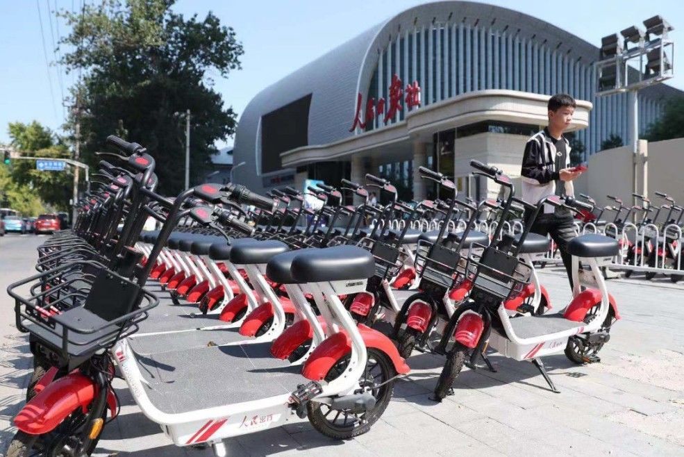 北京市首批5g智能公务电动车上线朝阳就有