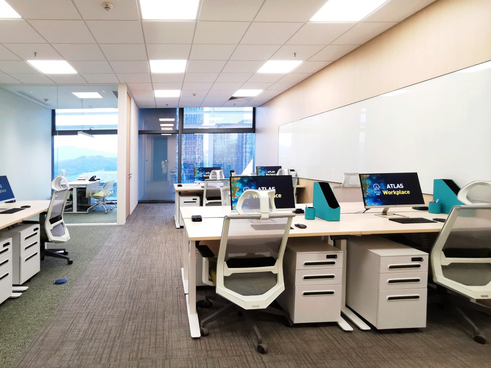 atlas 寰图办公空间落户深圳地标金地中心