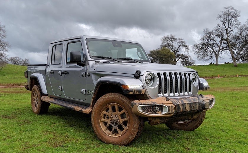 2020款jeep皮卡gladiator首次野外试驾高清图