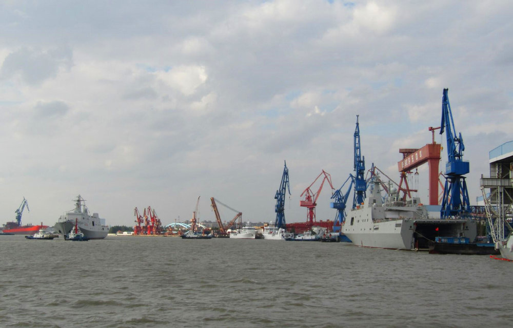 沪东中华启动搬迁—两大造船巨头齐聚长兴岛