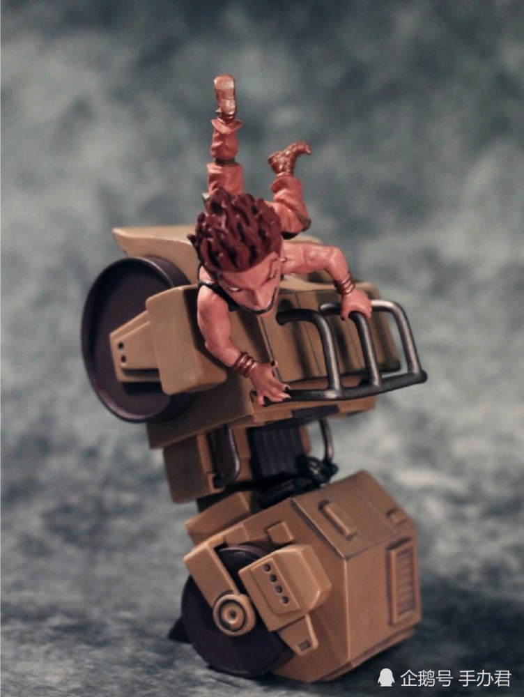 食我压路一击!jojo的奇妙冒险dio压路机手办,不做人真香