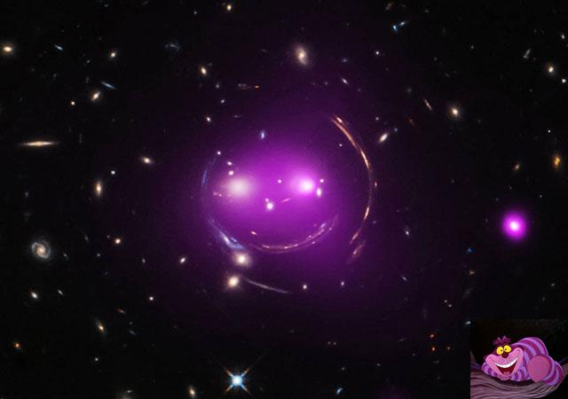 Nasa发现宇宙中微笑 猫脸 宇宙 Nasa
