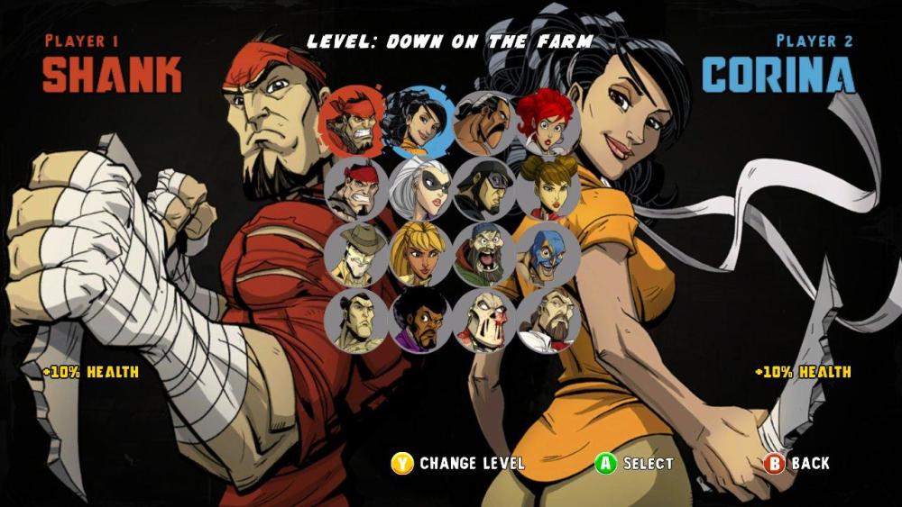 好玩就行了演绎暴力美学的2d过关游戏shank闪客