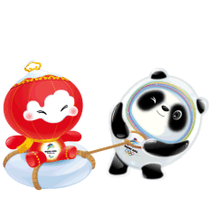 北京冬奥会|这俩刚满周岁的小家伙，已经是冬奥老员工了……