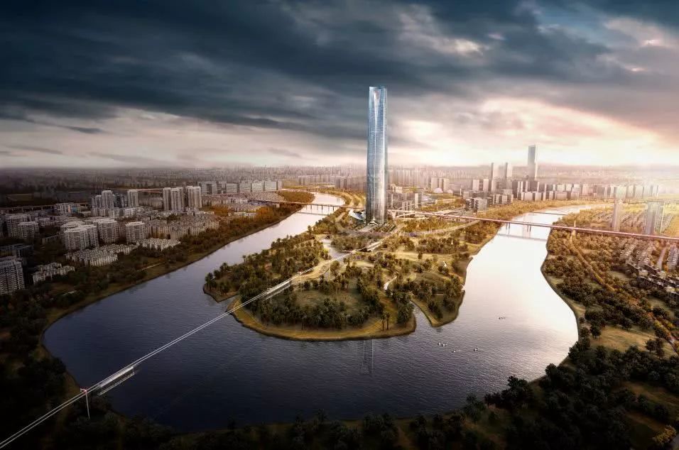 战略签约企业:绿地控股将在马栏山建设超高建筑绿地v岛,并引入深兰