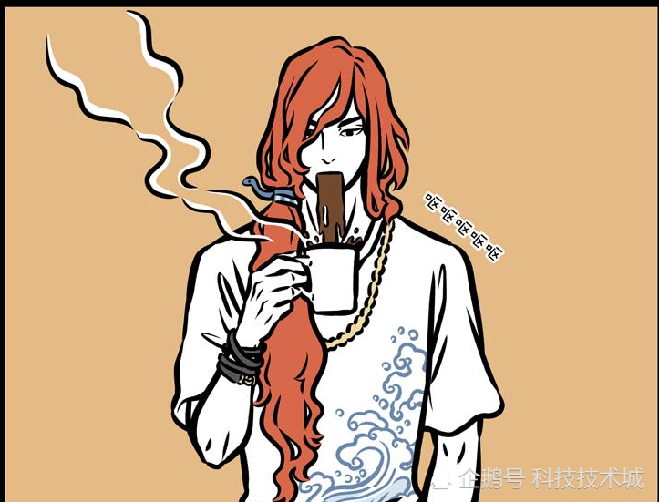 非人哉:共工成人形咖啡机;水系神仙聚会玩水球,火系玩打火机?