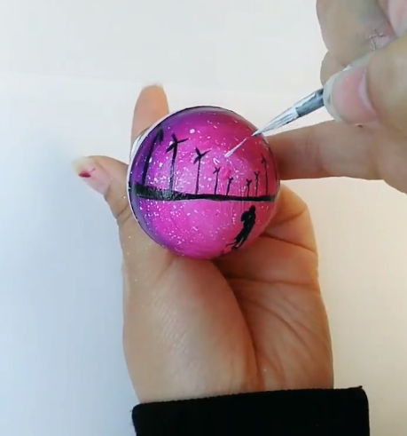 娱乐,美术生,灯泡画画,大神