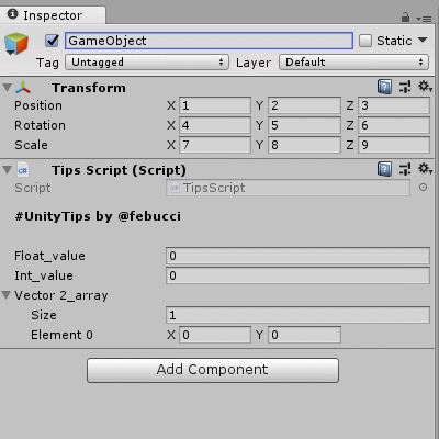 Unity 使用技巧集合tips Tricks 1