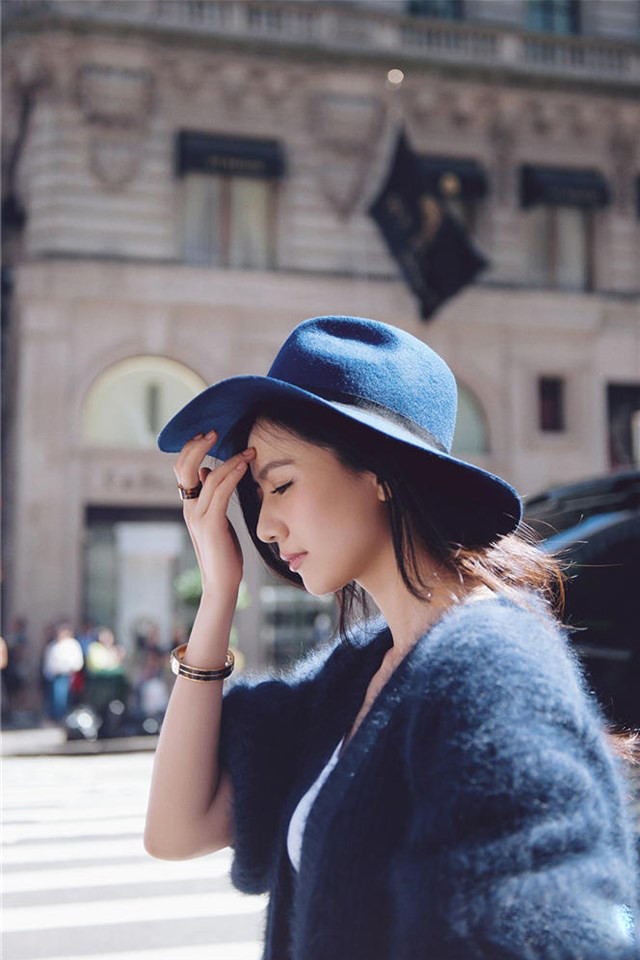 分享一组明星壁纸:高圆圆街拍图集,很有气质的女星