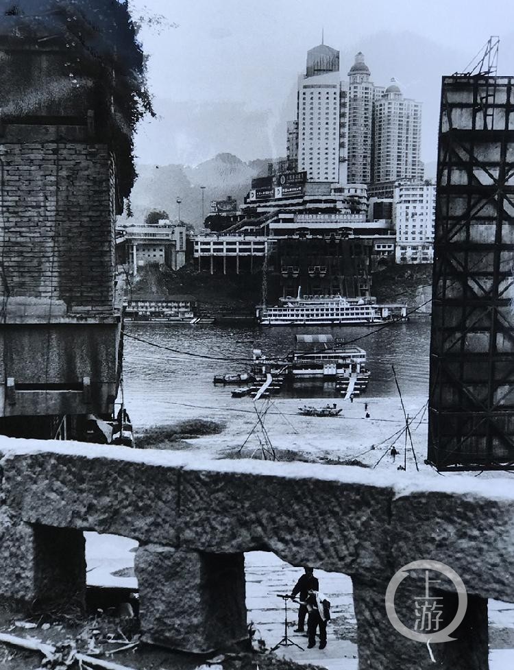 朝天门老照片90年代-千图网