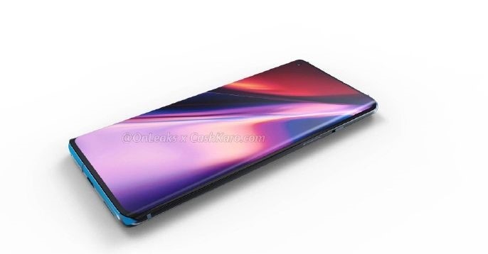 一加8曝光 曲面挖孔屏 骁龙865