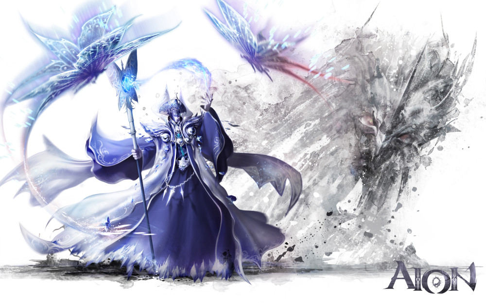 永恒之塔游戏壁纸这些游戏角色有点酷酷