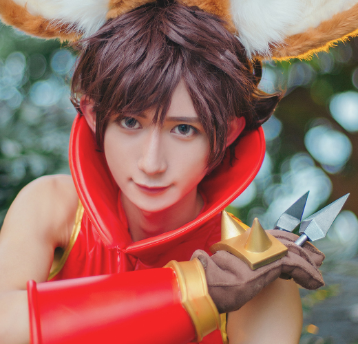 王者荣耀李元芳cosplay,元芳长大了