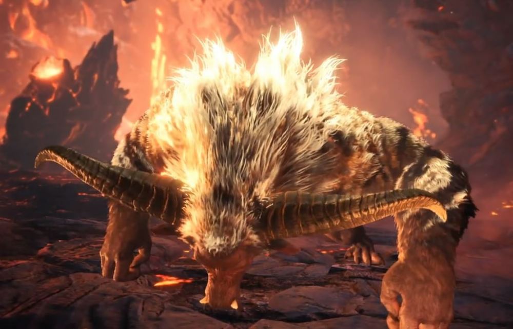 这个民间传说就是"金狮子捕食麒麟",由于《怪物猎人2dos》允许玩家给