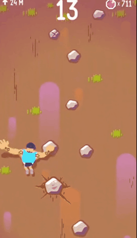 6/22有无内购:有视角:2d游戏玩法:rocky climb是一款点击时机类游戏