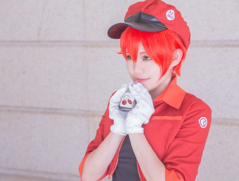 cosplay:工作细胞,红细胞好漂亮了