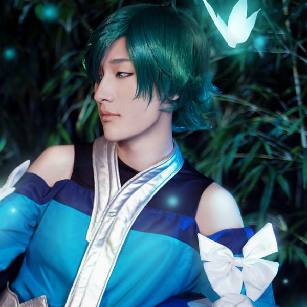 王者荣耀庄周cosplay,潇洒帅气的小哥哥