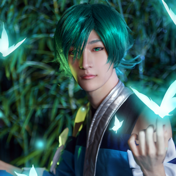 王者荣耀庄周cosplay,潇洒帅气的小哥哥