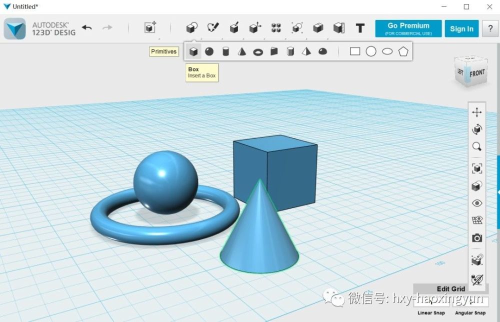 123ddesign一款免费实用的3d建模软件