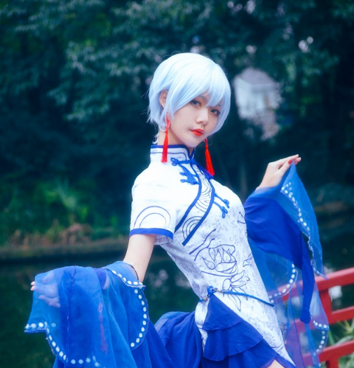 古风言和cosplay,清新优雅的coser