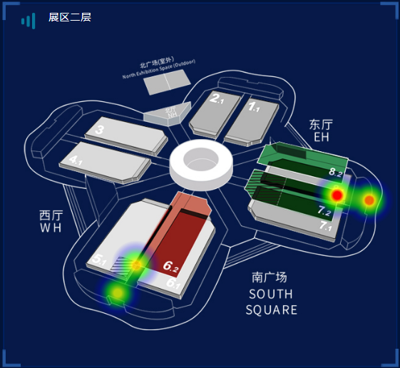 谁能抢占进博c位新民晚报邀您签到进博热力图