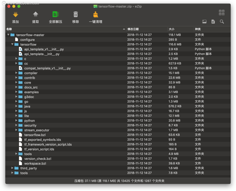 升级到macoscatalina1015系统必安装的解压缩软件