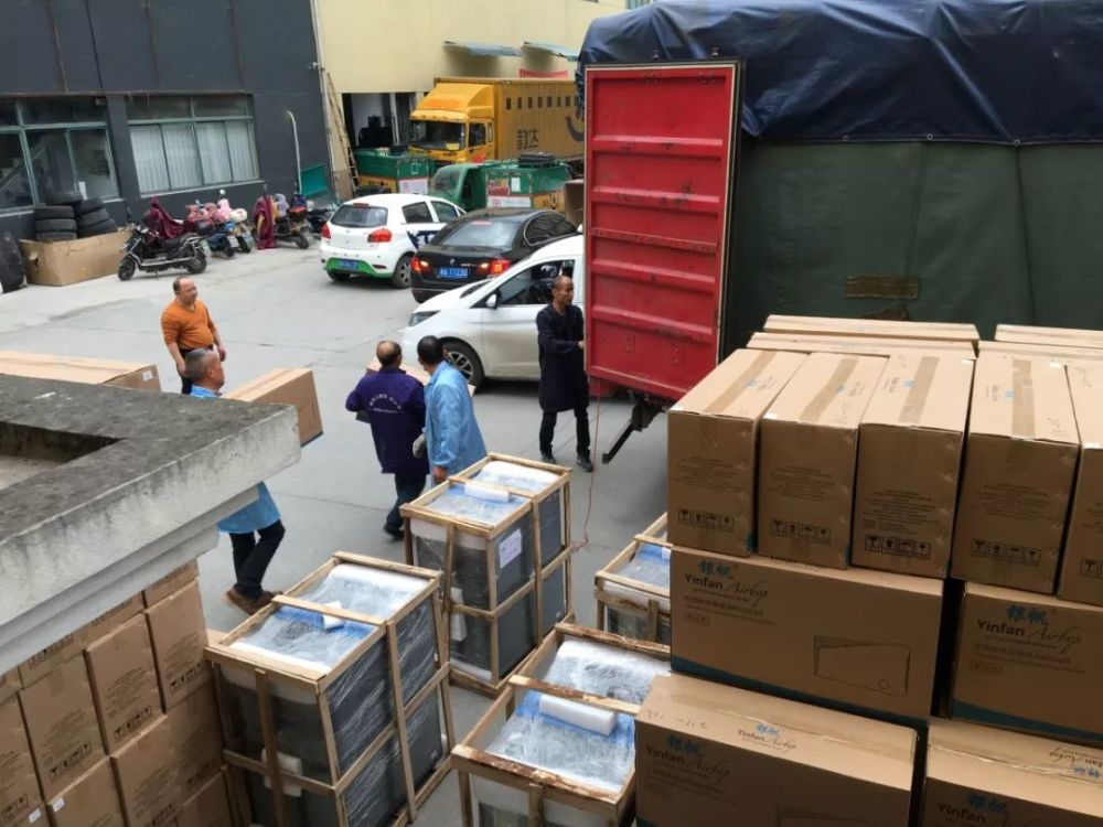 双十一快递多不如来看看银帆的发货仓库