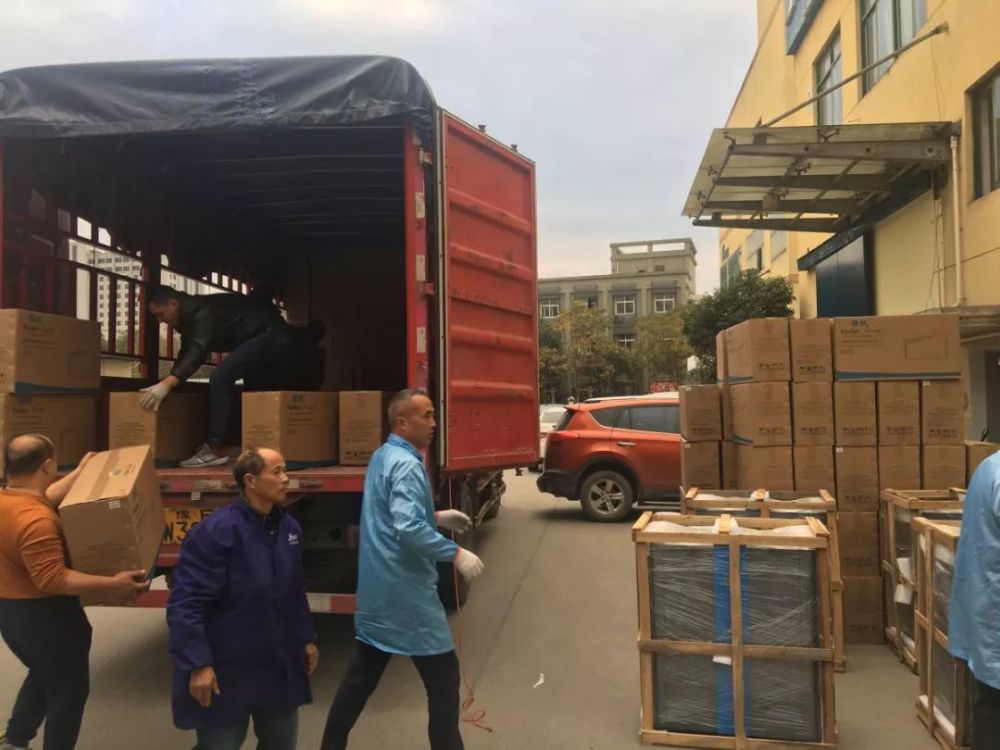 双十一快递多不如来看看银帆的发货仓库