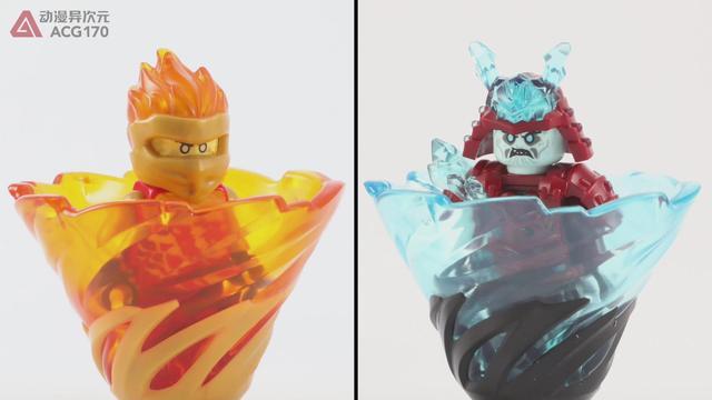 乐高积木 幻影忍者 70684 幻影旋转术攻袭之凯vs暴雪武士图文评测