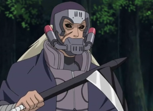 药师兜想要复活山椒鱼半藏,看到面具以为成功了,忍者一开口让他瞬间