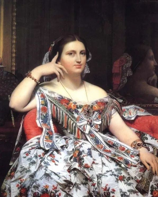 说名画:埋藏在娴雅女郎内心深处的忧郁与苦情