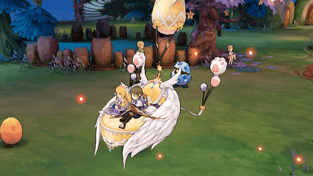 当你驾着如月亮船一样的"圆月之恋"双人坐骑,你最想和心仪的ta去往何