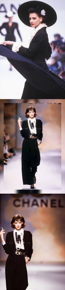 香奈儿30年前的一场秀 上世纪80年代的美貌 这位姐为香奈儿而生 腾讯新闻