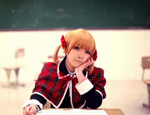 《守护甜心》结木弥耶cos欣赏,甜美可人的元气少女