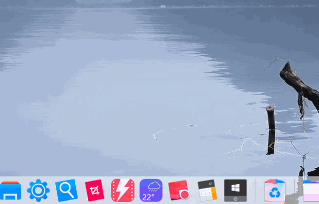 颜值很高的一款工具,平时它会静静地待在dock里,为你显示最新实况天气