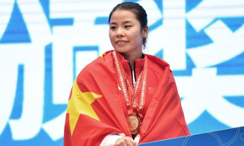饶平运动员"张宛琼"刚刚获得举重世界杯冠军,连摘3枚金牌