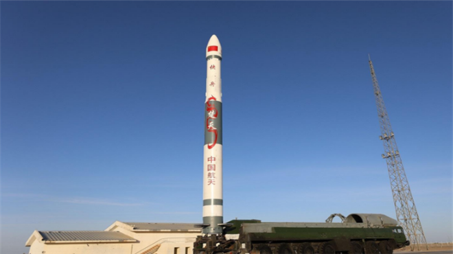 10点55分,火箭发射成功,打破新纪录