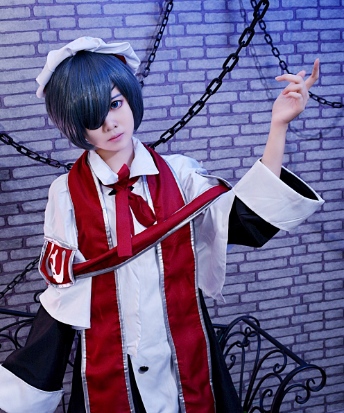 cosplay《黑执事》夏尔,冷艳迷人的cos小姐姐