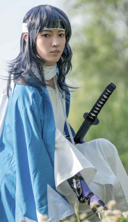 《刀剑乱舞》cosplay大和守安定,展现标志性特点