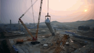 焊接|杵着还迎风不倒，风电塔筒是怎么长高的？