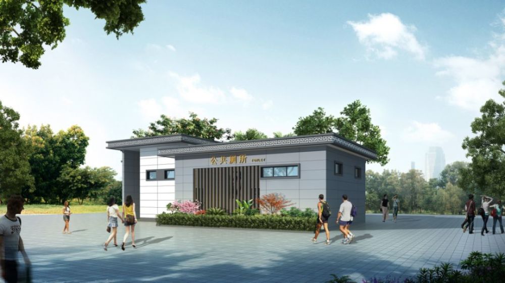 智慧化公厕效果图此次我市智慧化公厕改建工程将于明年3月份之前正式