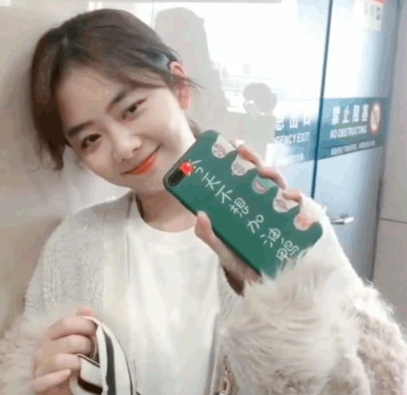 有种"手机壳"叫谭松韵的手机壳,看到上面的内容,同款链接挤爆了