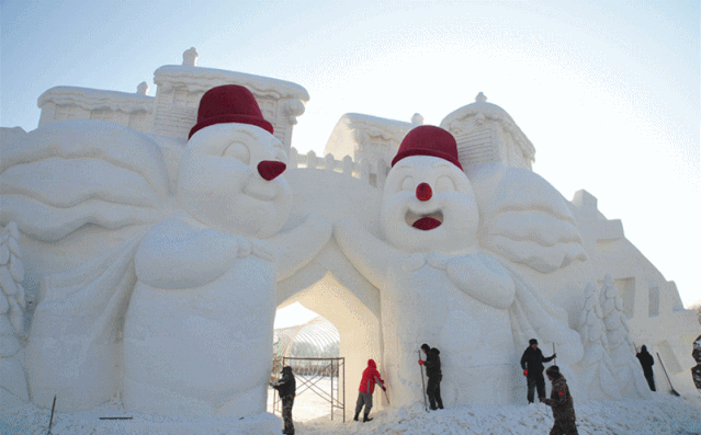 好消息 第十九届中国 牡丹江雪堡将于28日盛大开园 腾讯新闻